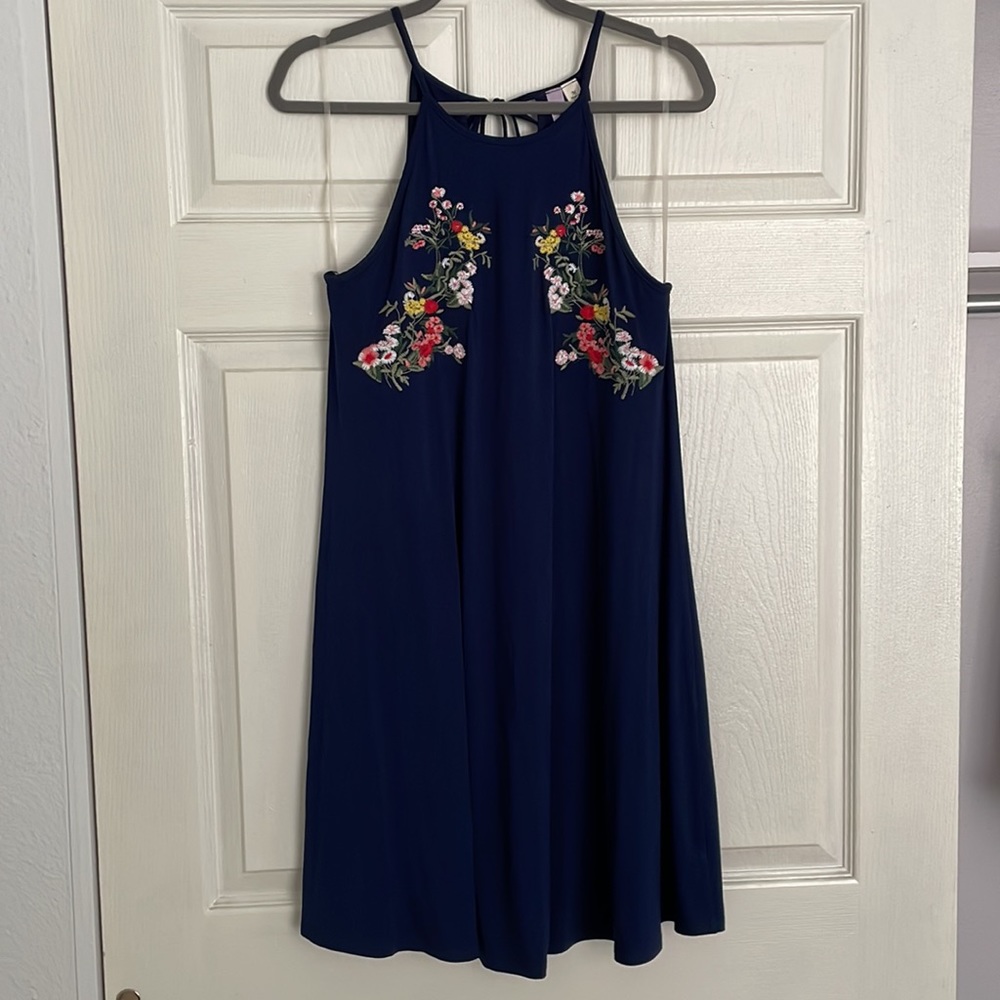 Alya blue embroidered sundress size M from Francesca’s Boutique